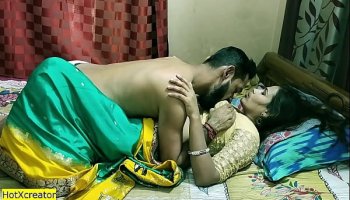 Gorgeous indian bengali bhabhi amazing hot fucking video